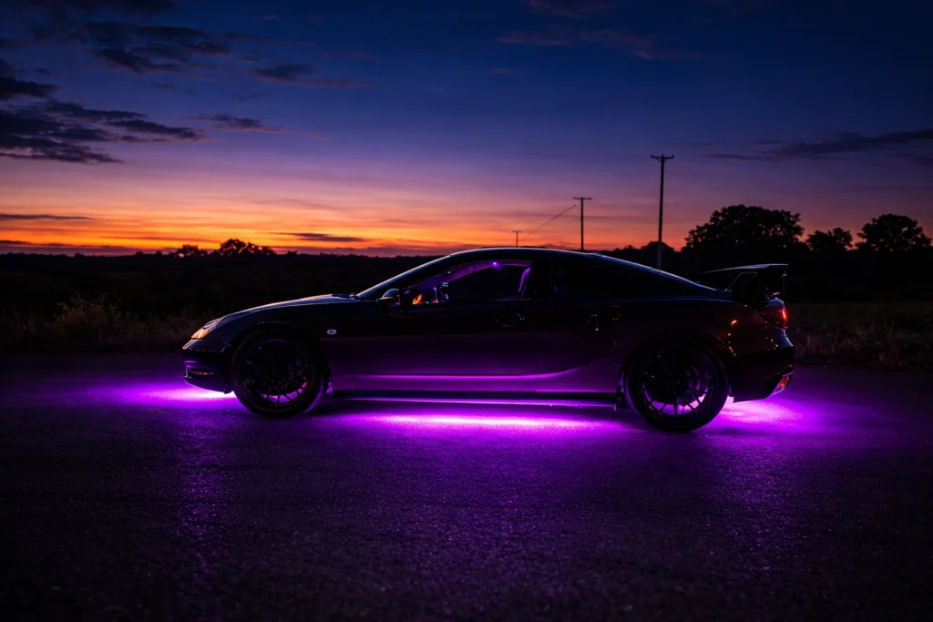Toyota Celica Underglow - Owned by Emily Jamieson